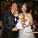balloon-wedding-couple-sculptures-with-the-bride-and-groom