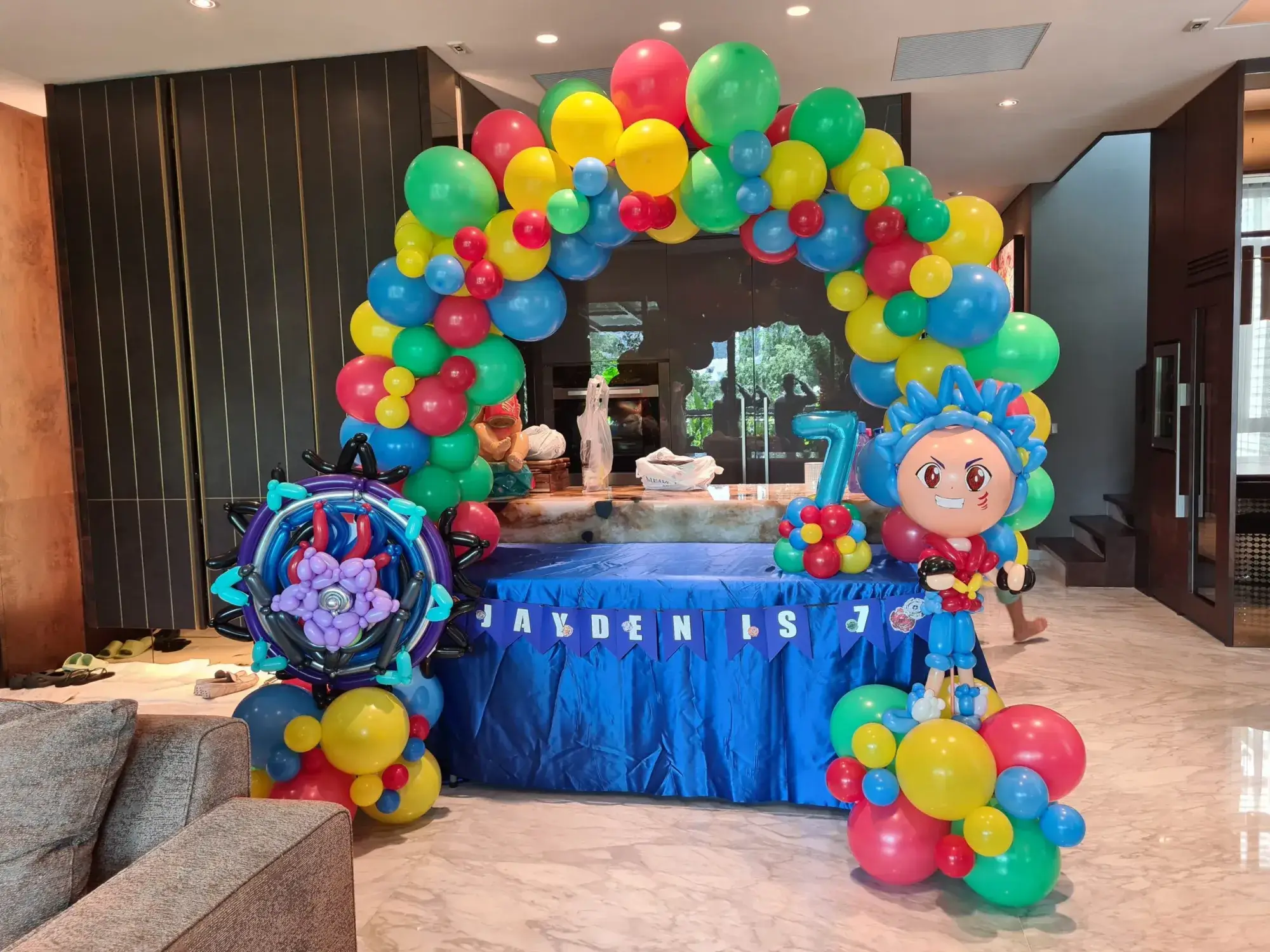 Birthday Party Balloon Mini Decoration